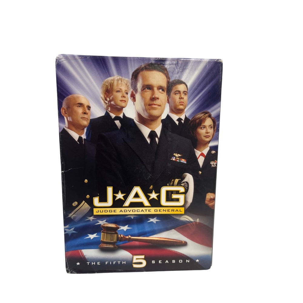 JAG Judge Advocate General The Fifth Season 5 DVD Box Set 7-Disc 25 Episodes